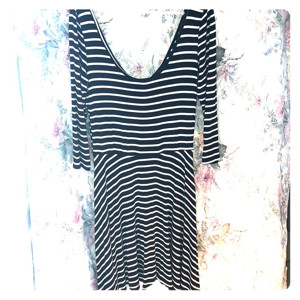 See You Monday Los Angeles striped dress